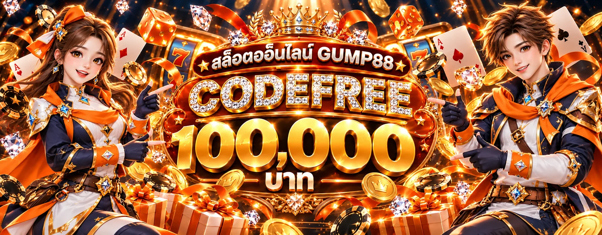 สล็อตออนไลน์ GUMP88 พร้อมมาสคอตเกม PG Soft